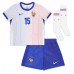 Maillot de foot France Marcus Thuram #15 Extérieur vêtements enfant Europe 2024 Manches Courtes (+ pantalon court)